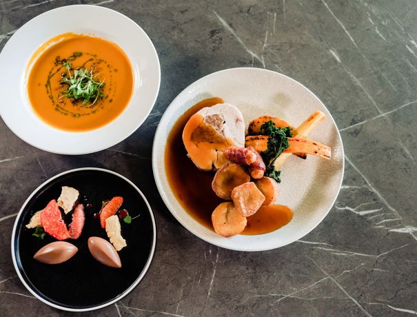 Set Or Choice Three Course Menu